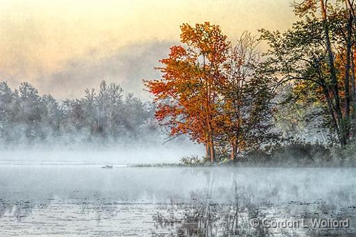 Misty Lower Rideau Lake At Sunrise_DSCF06679.jpg - Photographed along the Rideau Canal Waterway from Port Elmsley, Ontario, Canada.